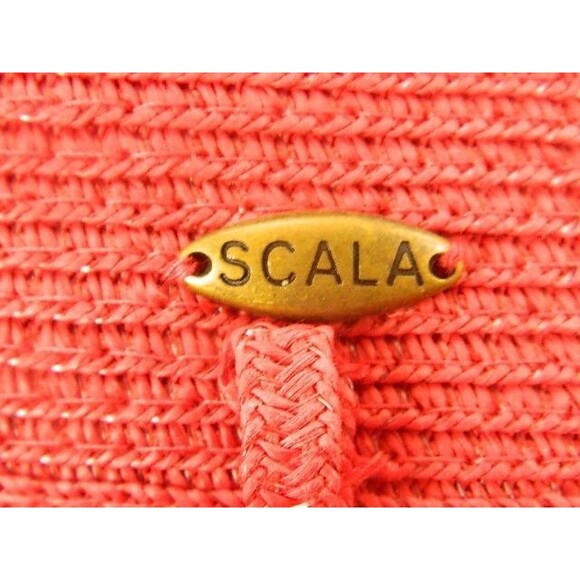 Vintage Red Hat Society Hat by SCALA Collezione Handcrafted in Taiwan - Picture 9 of 14